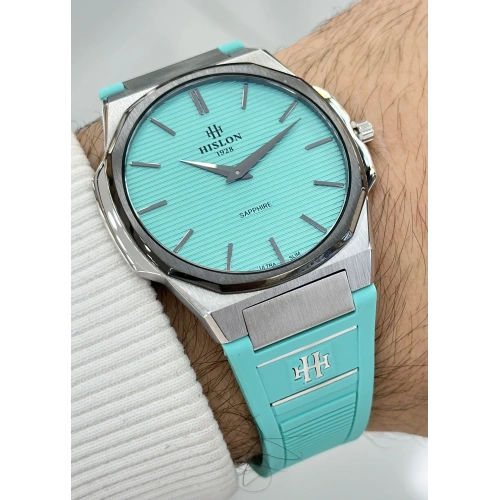 Hislon Orijinal Silikon Kordon Ultra Slim Erkek Kol Saati ILKCL127T-10BS