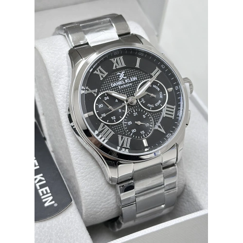 Daniel Klein Orijinal 2 Yıl Garantili Metal Kordon Fonksiyonlu Erkek Kol Saati ILK1044H7