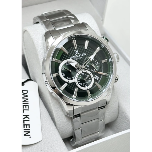 Daniel Klein Metal Kordon Su Geçirmez Yeşil Kadran Erkek Kol Saati ILK13525O3