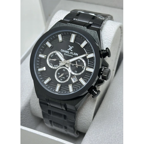 Daniel Klein Orijinal 2 Yıl Garantili Siyah Erkek Kol Saati ILK10026Y2