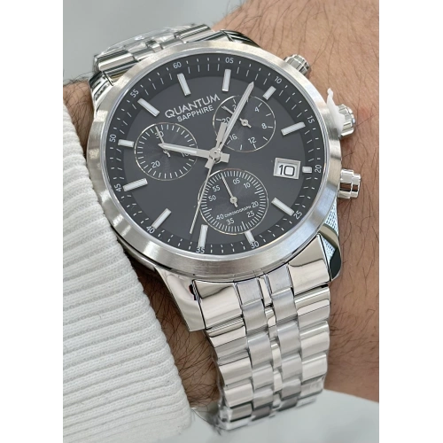 Orijinal 2 Yıl Garantili Fonksiyonları Aktif 10 Atm Su Geçirmez 46 Mm Çelik Kordon Erkek Kol Saati