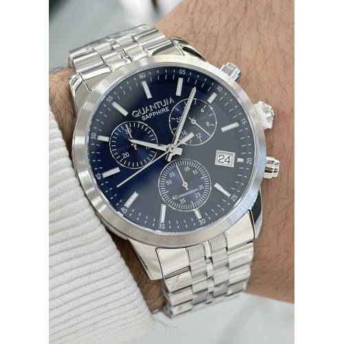 Orijinal 2 Yıl Garantili Fonksiyonları Aktif 10 Atm Su Geçirmez 46 Mm Çelik Kordon Erkek Kol Saati