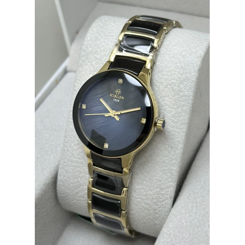 Hislon Seramik Kordon Su Geçirmez Kadın Kol Saati ILKQL110T-04SG