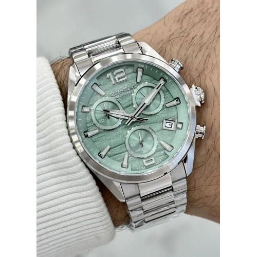 Qunatum Orijinal 2 Yıl Garantili Fonksiyonlu 10ATM Su Geçirmezlik Çelik Kordon Erkek Kol Saati ILK1259.300