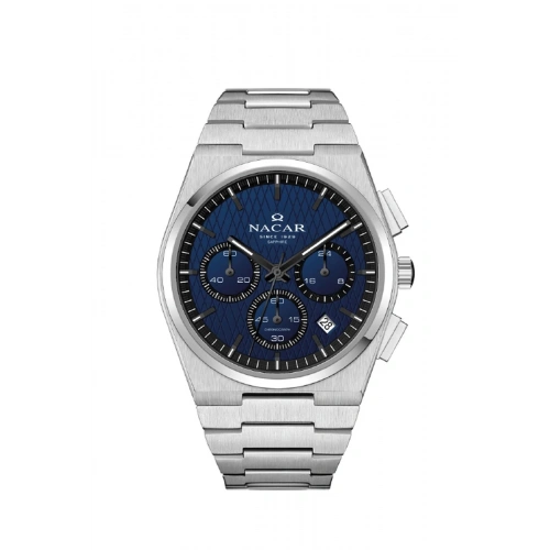 Nacar NC41-299795-ALM Fonksiyonlu Sapphire Camlı 5 Atm 2Yıl Garantili Erkek Kol Saati 299795-ALM