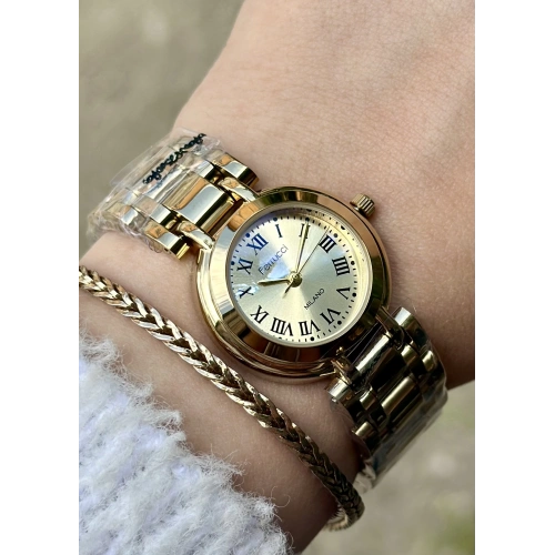 Ferrucci Çelik Kordon Bayan Kol Saati