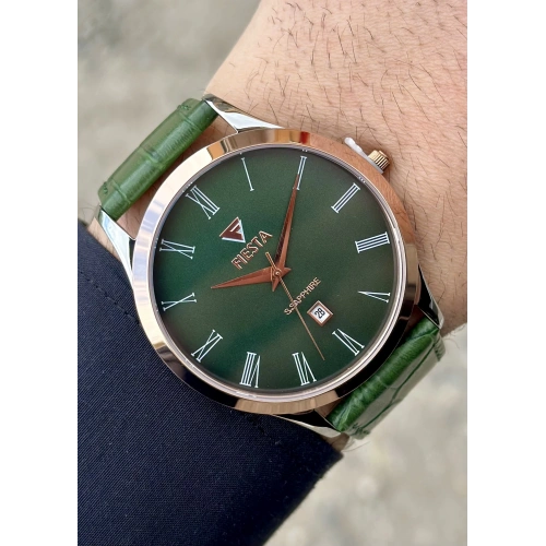 Fiesta Yeşil Kordon Erkek Kol Saati