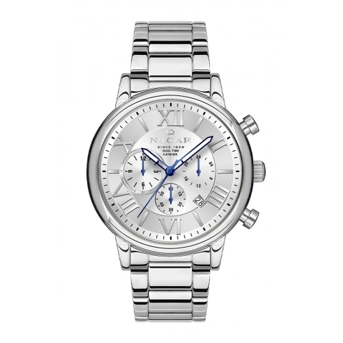 NACAR ÇELİK METAL ERKEK KOL SAATİ NC34-290312-ASM