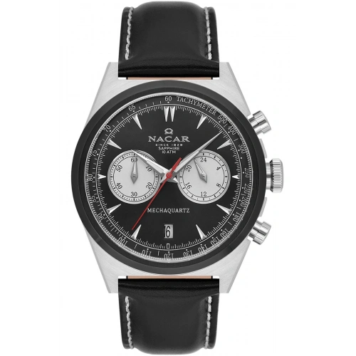 SİYAH DERİ ERKEK KOL SAATİ NC38-299021-ABL1