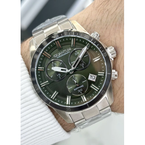 Quantum Çelik Kordon Fonksiyonlu Erkek Kol Saati