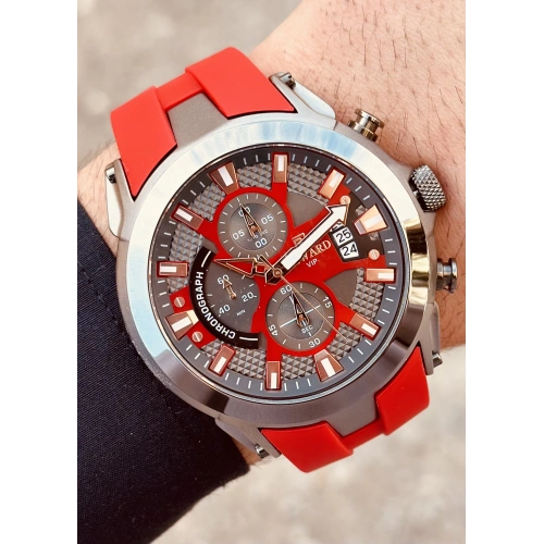 Reward Kırmızı Renkli Silikon Kordon Fonksiyonlu Spor Erkek Kol Saati