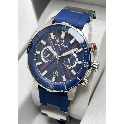 Sergio Tacchini Silikon Kordon Foknsiyonlu Erkek Kol Saati