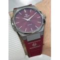 Hislon Orijinal Silikon Kordon Ultra Slim Erkek Kol Saati ILKCL127T-14KN