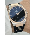 Hislon Orijinal Silikon Kordon Ultra Slim Erkek Kol Saati ILKCL127T-04BR