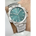 FİESTA ORJİNAL SU GEÇİRMEZ RENK ATMAZ 2 YIL GARANTİLİ YEŞİL KADRAN HEDİYELİK ERKEK KOL SAATİ