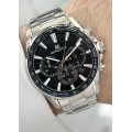 Momentus Orijinal Siyah Kadran Su Geçirmez Damat Saati Erkek Kol Saati ILKSC370S-04SS