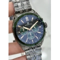 Momentus Orijinal 2 Yıl Garantili Safir Cam Su Geçirmez Çelik Kordon Erkek Kol Saati ILKSM340T-15SN
