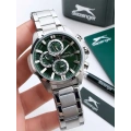 Slazenger 24 Ay Garantili Çelik Kordon Kararma Renk Atma Yapmaz Multi Fonksiyon 5atm Su Geçirmez Kol Saati