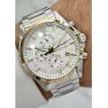 Slazenger 24 Ay Garantili Çelik Kordon Fonksiyonlu 10ATM Su Geçirmez Çelik Kordon Erkek Kol Saati ILK.3230