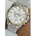 Slazenger 24 Ay Garantili Çelik Kordon Fonksiyonlu 10ATM Su Geçirmez Çelik Kordon Erkek Kol Saati ILK.3230