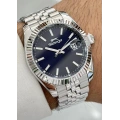 Slazenger Orijinal 2 Yıl Garantili Su Geçirmez Lacivert Kadran Erkek Kol Saati ILK.50903