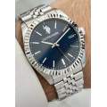 U.S.POLO ASSN Çelik Kordon 5Atm Suya Dayanıklı 2 Yıl Garantili Erkek Kol Saati USPA1111-02