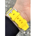 Quantum Sarı Silikon Kordon Erkek Kol Saati