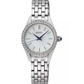 Seiko SUR539P1 Bombeli Hardlex Cam 10 atm Kadın Kol Saati