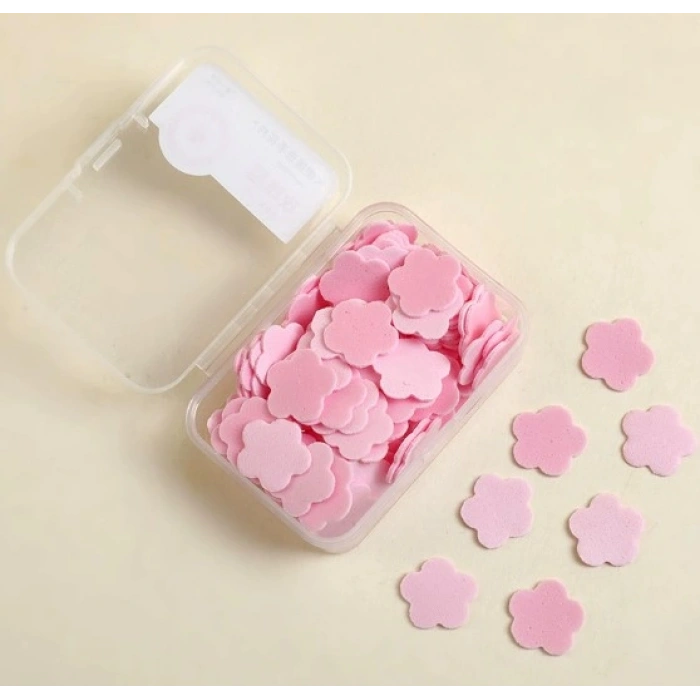 100 Yaprak Eriyen Mini Parfümlü Kağıt Sabun (5324)