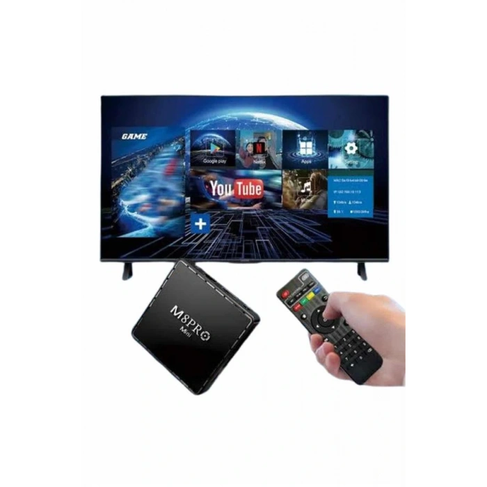 10k Ultra Hd Video Oyun Konsolu Android Tv Box 2.4g Game Stick