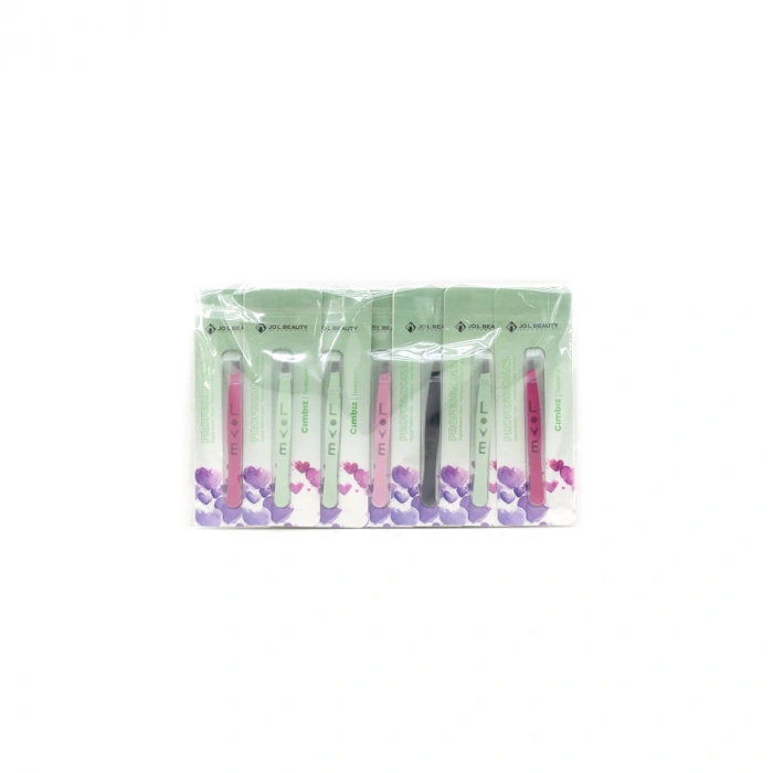 12 ADET LOVE CIMBIZ RENKLİ (5324)