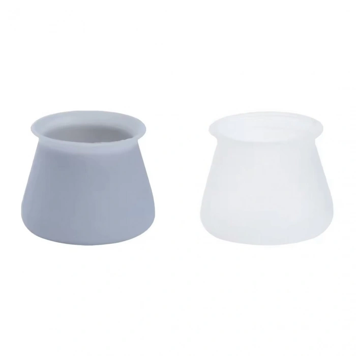 12 PCS   SİLİKON  SANDALYE - MASA AYAK PABUÇ (5324)