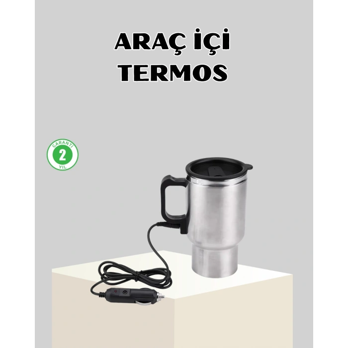 12w Araç Tipi Su Isıtıcı Kupa Bardak Pratik Isıtmalı
