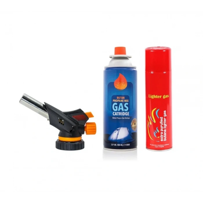 1300 Derece Profesyonel Pürmüz Çakmak WS-509C Kafa Çakmak (5324)