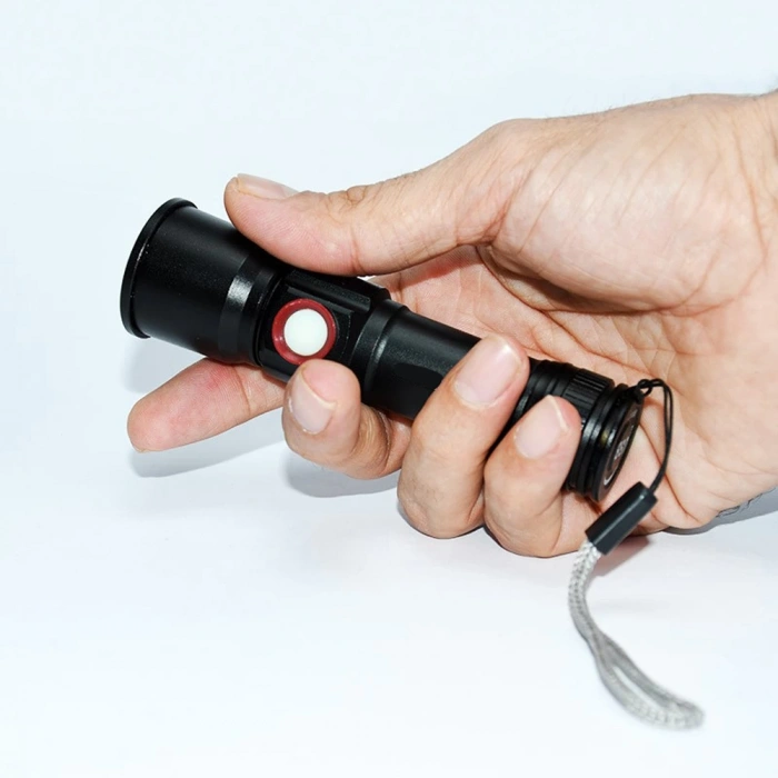 2 Led 1.000 Lümen Usb Şarjlı El Feneri Wt-611