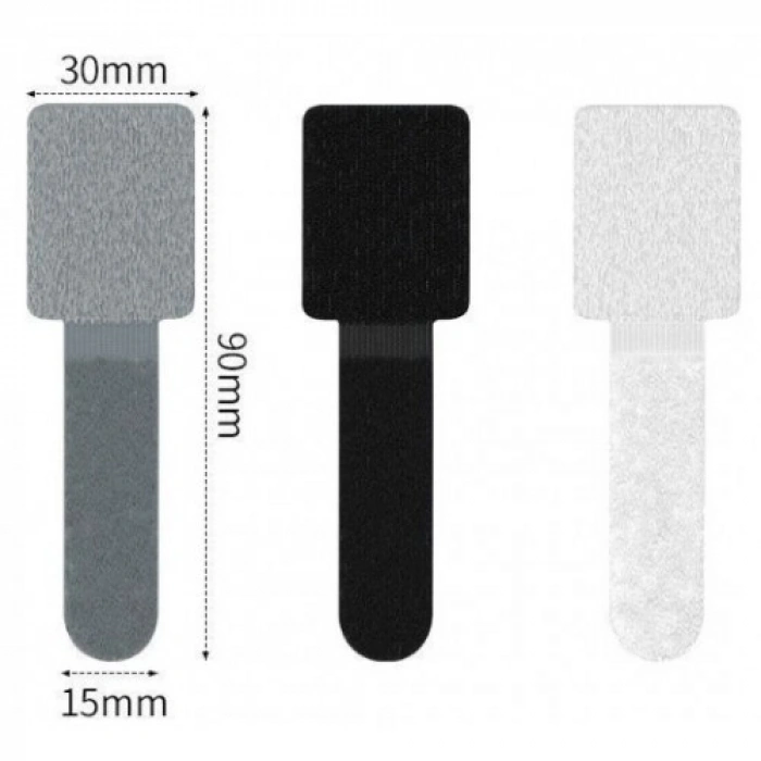 20 Adet Kendinden Yapışkanlı Cırt Cırtlı Bant (5324)