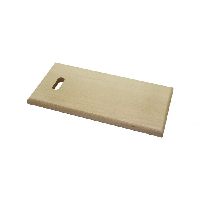 20X40CM   KALIN=2.5CM  AHŞAP KESİM PANOSU - ET TAHTASI  EL GEÇMELİ KULP (5324)