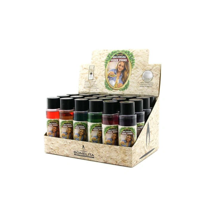 24 ADET 200ML MİX ODA KOKUSU YEDEK ESANS (5324)