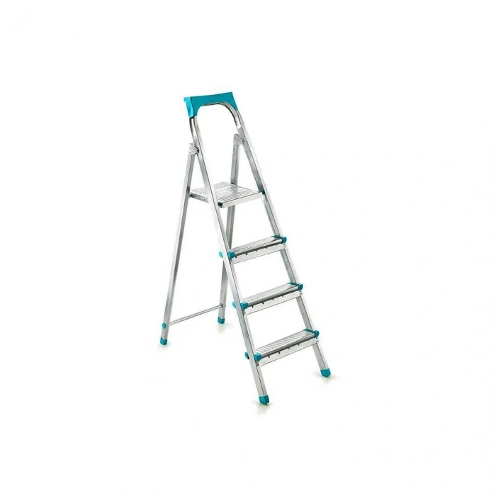 3+1BASAMAKLI METAL MERDİVEN Y: 82CM - 120KG.TAŞIMA KAPASİTESİ (5324)
