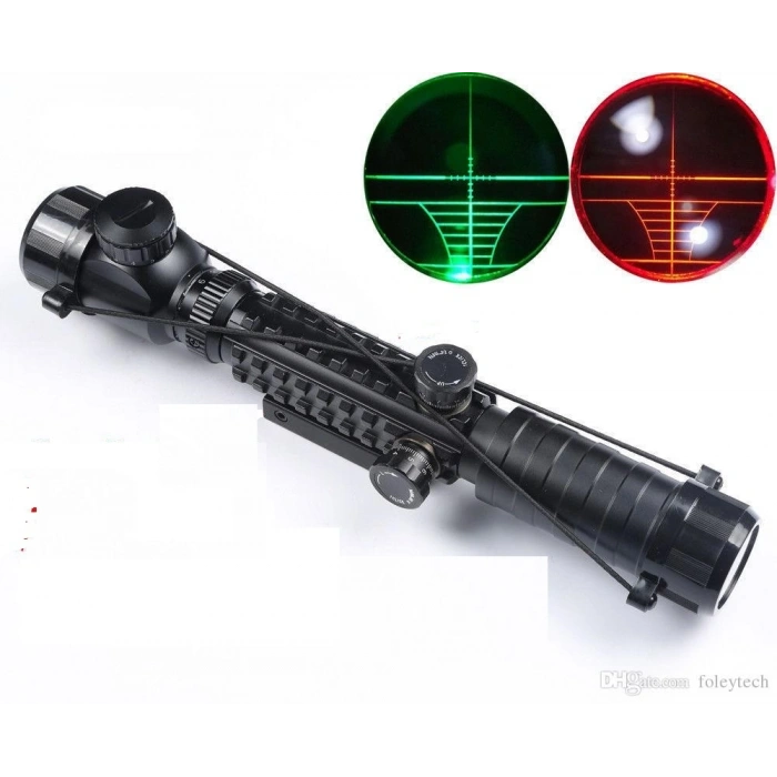 3-9x32 Eg Spike Zoomlu Av Dürbünü Çift Işık Kaynaklı