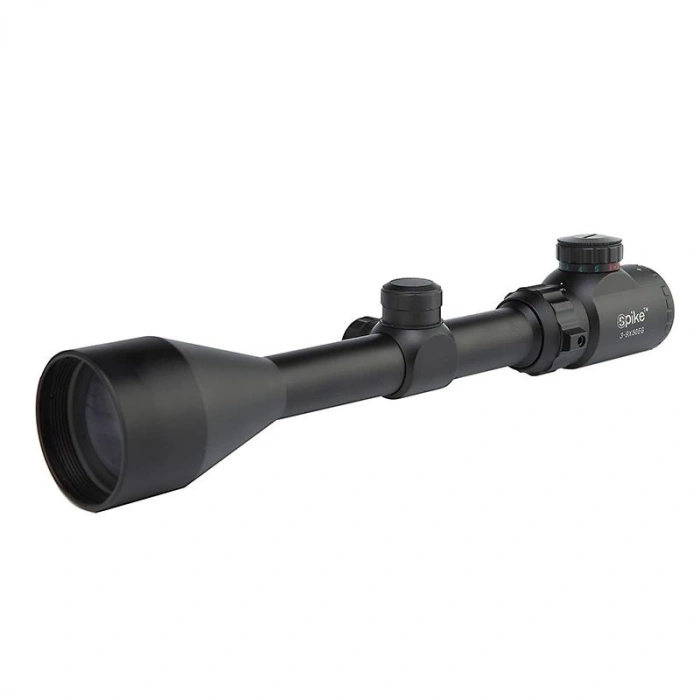 3-9x50 Zoomlu Keskin Nişancı Av Dürbünü Kırmızı, Yeşil Işık Çelik Gövde