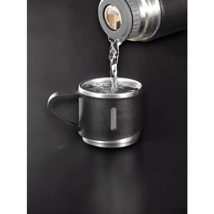 3 Bardaklı Termos Seti