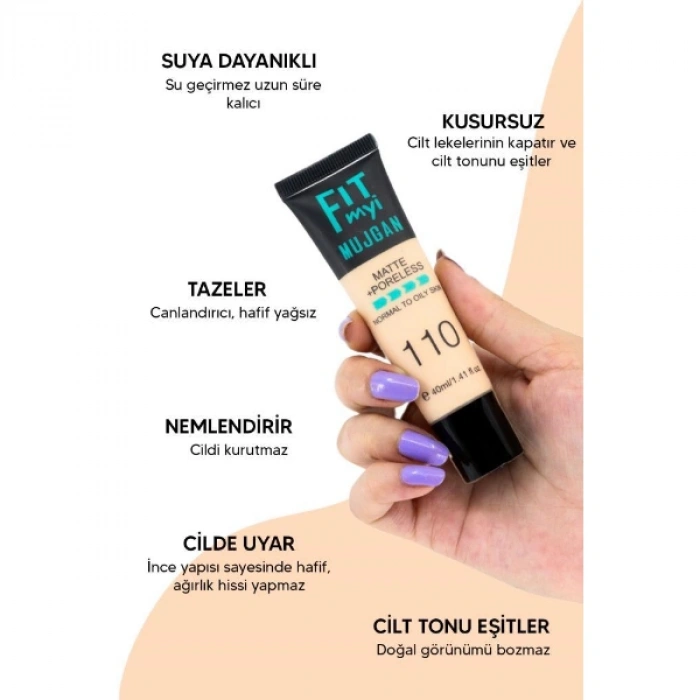 3lü Fit Myi Tüp Fondöten Seti