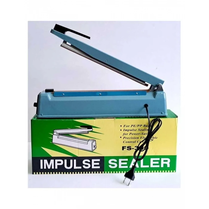30Cm Metal Gövde Poşet Ağzı Yapıştırma Kapatma Makinası FS-300 (5324)