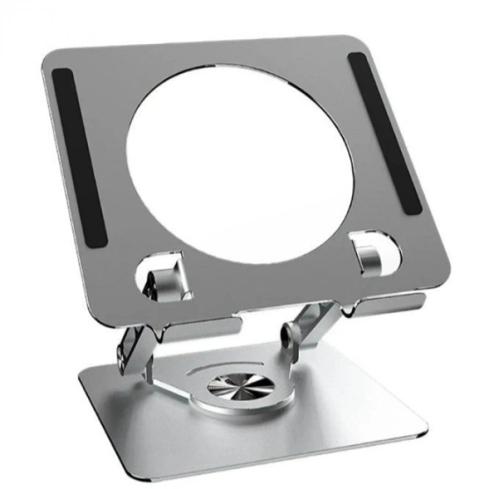 360 Derece Dönebilen Yükseltilmiş Masaüstü Ayarlanabilir Metal Tablet Standı