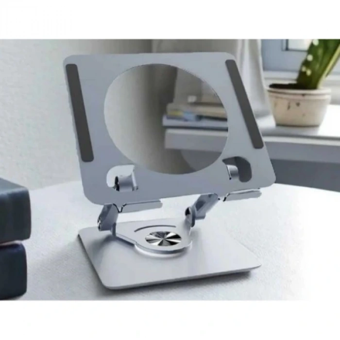 360 Derece Dönebilen Yükseltilmiş Masaüstü Ayarlanabilir Metal Tablet Standı