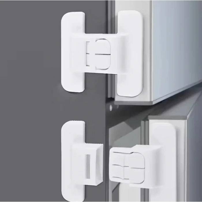 4 Adet Buzdolabı, Çekmece ve Dolap Kapağı Çocuk Kilidi (5324)