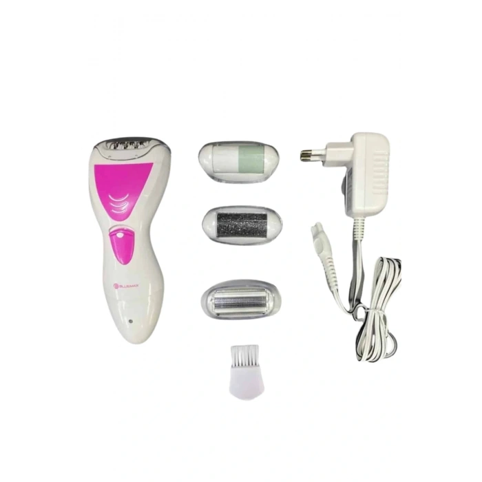 4 Başlıklı Lazer Öncesi Kısaltma Epilasyon Aleti Epilatör Çok Amaçlı