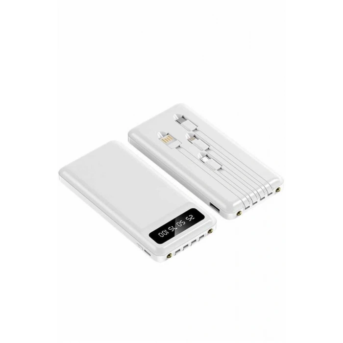 4 Çıkışlı 20.000 Mah Powerbank Uzun Pil Ömürlü Taşınabilir
