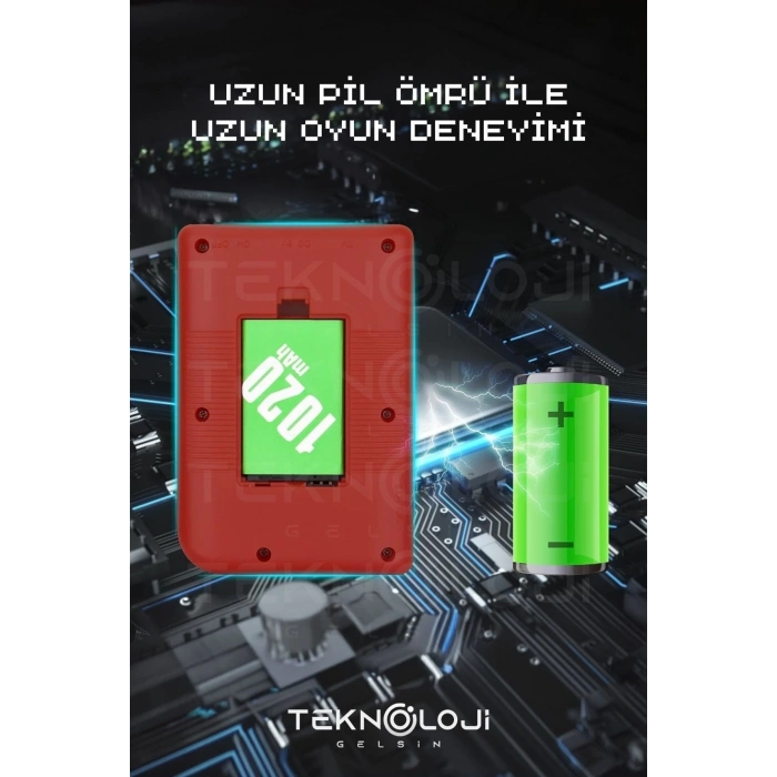 400 Oyunlu Mini Atari Gameboy Oyun Konsolu Gamebox Kollu Atari